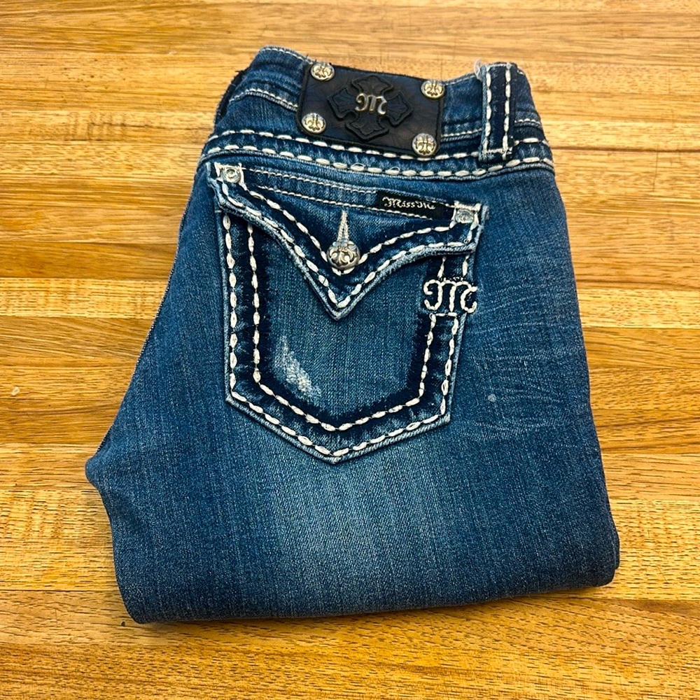 Miss Me Women's Indigo Boot Cut Jeans